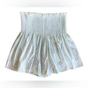 Queen of Sparkles Silver Shorts
